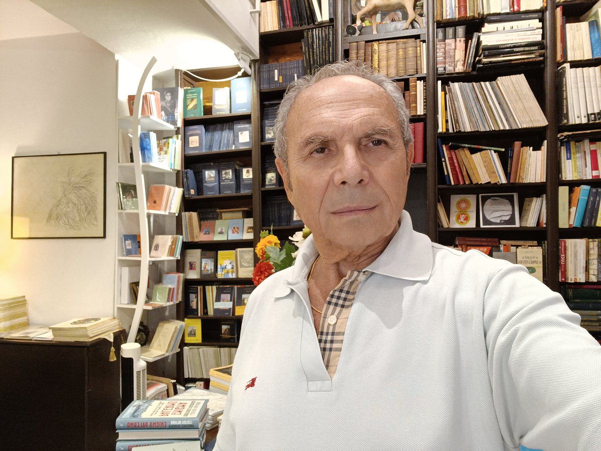 LuciaLibri's tweet photo. #Libraio da oltre 50 anni a #Palermo, Piero Onorato de "La stanza di carta" ci regala 7 consigli di lettura (@sellerioeditore @EdizioniMesogea #Bordolibero @ilPalindromo @Einaudieditore)
https://t.co/EyCAMdo4Z7

@CasaLettori @pedrolp44860430 @CarmelaCusmai @seastar1414 @a_saba78 https://t.co/pwQW4244my
