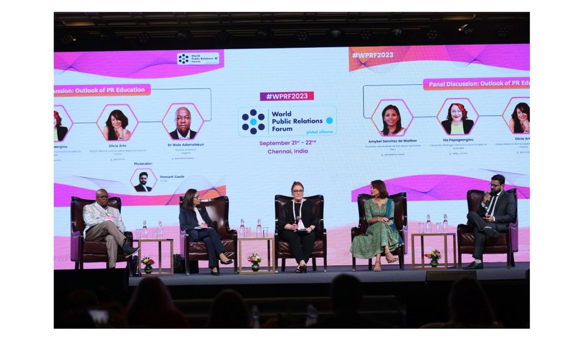 The Changing Landscape of PR Education: Adapting to the Shifting Tides bit.ly/RTFEATURESWPRF…

The intersection of academia &amp; industry knowledge plays a pivotal role in preparing PR professionals for challenges &amp; opportunities, notes Shree Lahiri in her report. #RTFeatures