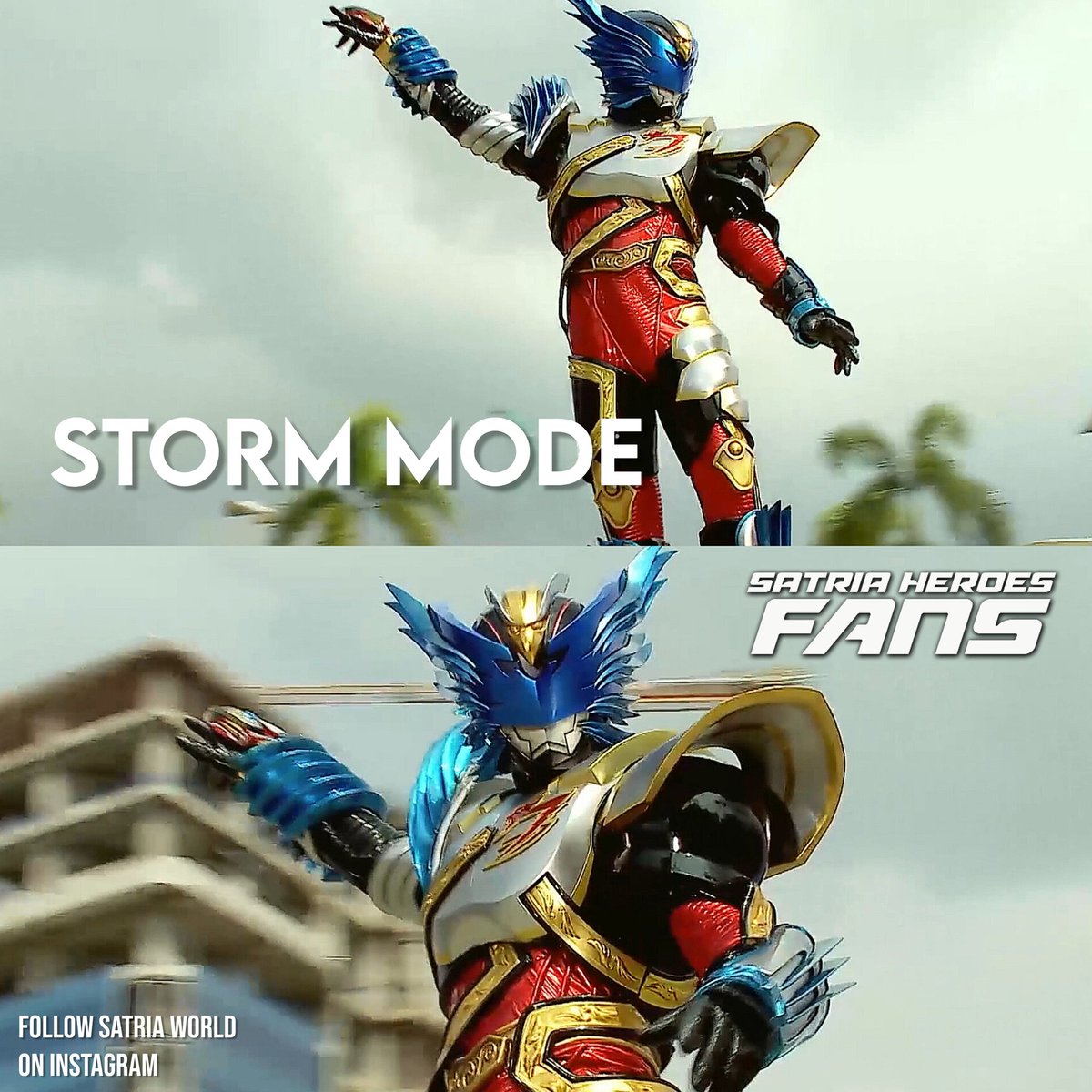 SuperheroMAX_ID's tweet photo. Sembilan tahun lalu, debut Bima-X Storm Mode

#SatriaHeroes
#BimaX
#SatriaGarudaBimaX https://t.co/63cZ4eJFK7