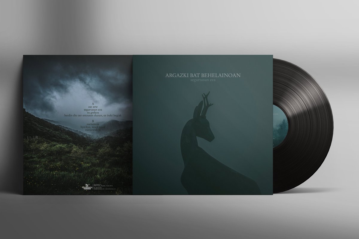 argazki bat behelainoan (@behelainoan) on Twitter photo ⚡️KALEAN DA "Segurtasun Eza" (Bonberenea Ekintzak)⚡️
LP/CD/Dig
Jada plataformetan entzungai
LP eta CDarekin deskarga txartela
+ 3 BONUS TRACK deskarga digitalean
EROSTEKO:
BOMB: bonberenea.com/online-denda/a…
BAND: argazkibatbehelainoan.bandcamp.com/album/segurtas…
Egiako KOXKO eta KAKTUS tabernetan ⚡️KALEAN DA "Segurtasun Eza" (Bonberenea Ekintzak)⚡️
LP/CD/Dig
Jada plataformetan entzungai
LP eta CDarekin deskarga txartela
+ 3 BONUS TRACK deskarga digitalean
EROSTEKO:
BOMB: bonberenea.com/online-denda/a…
BAND: argazkibatbehelainoan.bandcamp.com/album/segurtas…
Egiako KOXKO eta KAKTUS tabernetan