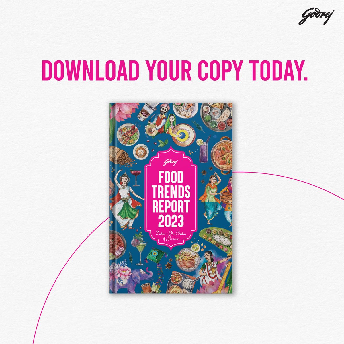 When India wanted to understand its festive food trends, we said #AsYouWishIndia with the Godrej Food Trends Report. It will tell you all about India’s new tastes in festive mithais and snacks. Go on, download it today at bit.ly/3mPkpMS
