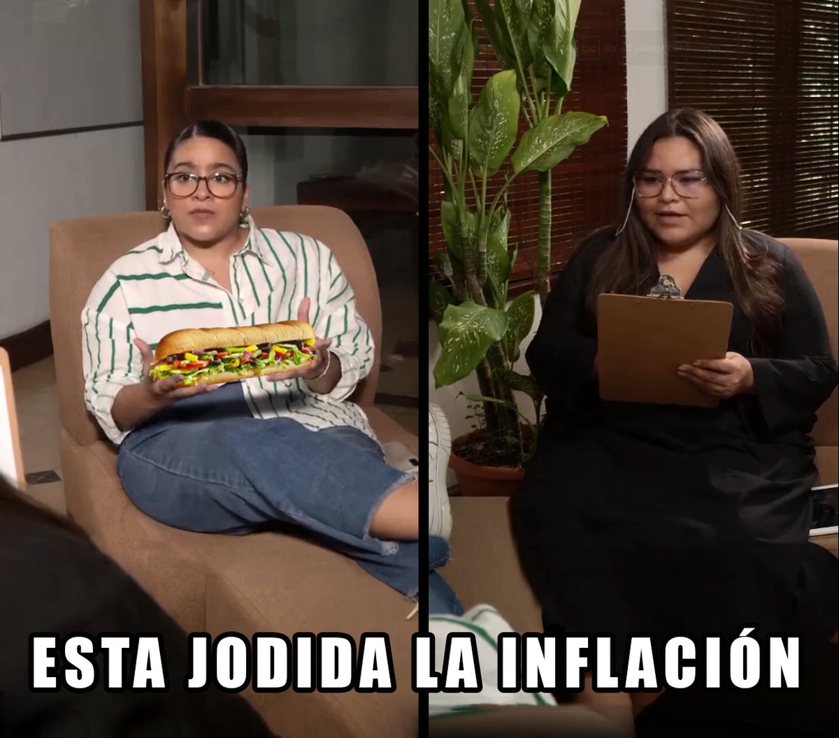 JarvisAntoni's tweet photo. Asi las cosas cuando la INFLACION te afecta directamente 🤣🤣🤣
@alharaca_sv https://t.co/r7xzjte3CF