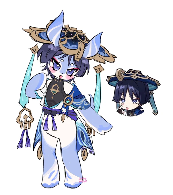Qrt the character &amp; how you drew them 