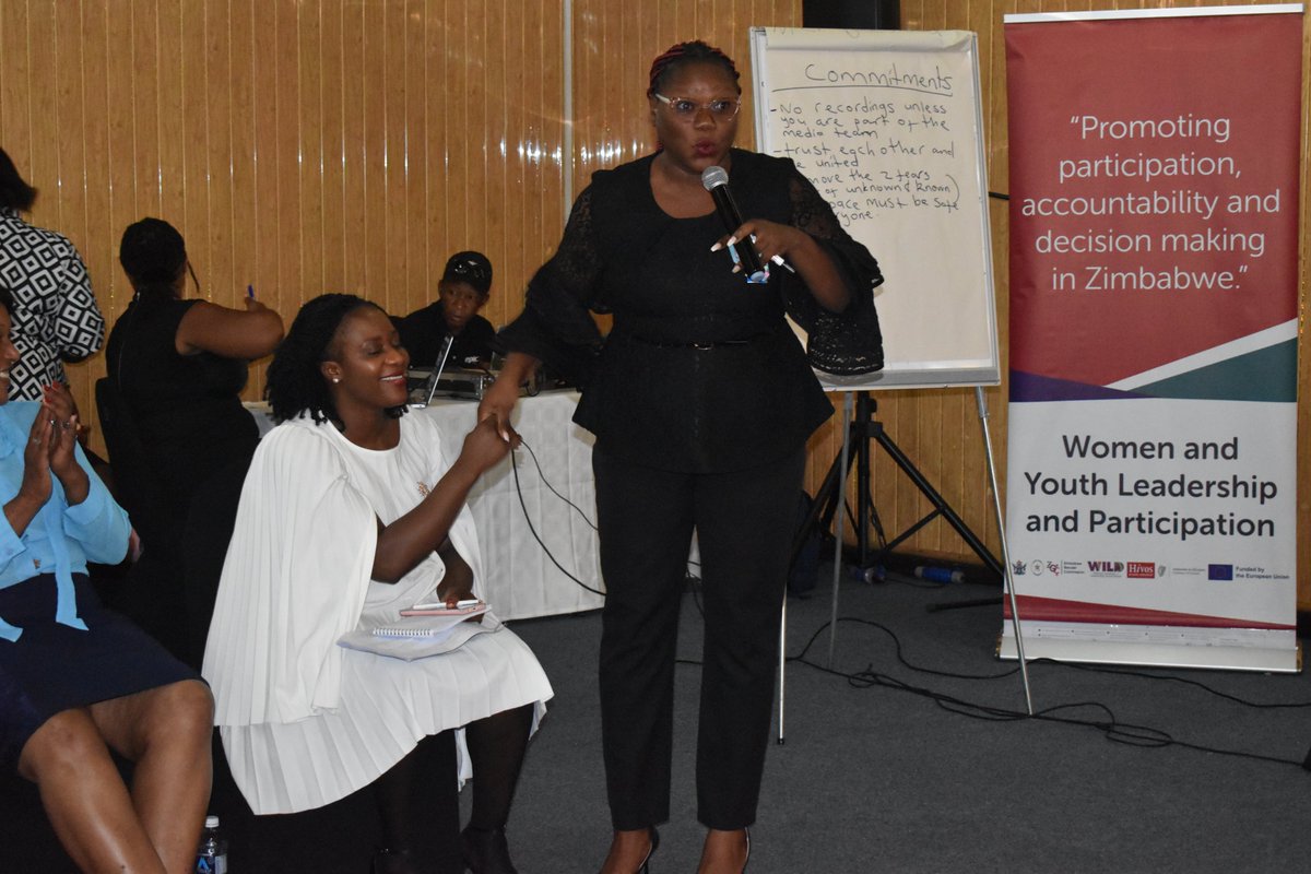 YoungWomenInst's tweet photo. At the debriefing meeting, the @HivosWiL facilitated a session where the #VoteRunLeadReloaded participants shared their stories while identifying & affirming important experiences, places, & moments of personal change, & what inspired them to join politics. https://t.co/w25FUYC5Fq
