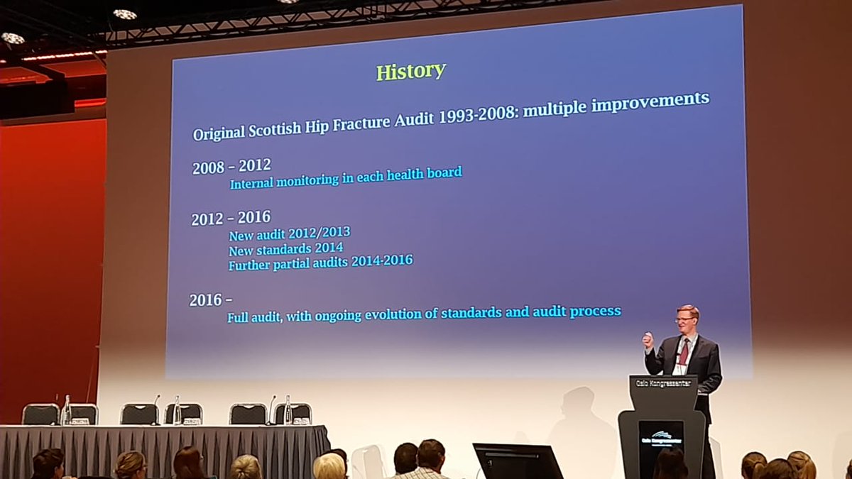History of the Scotish fracture audit