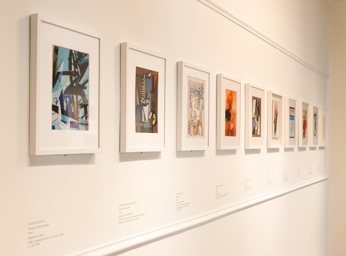 #Dasapere: Durante la visita, si potranno ammirare opere commissionate dalla rivista "Civiltà delle Macchine" e realizzate durante le "residenze d'artista", momenti in cui pittori e scultori trovavano ispirazione nelle sedi industriali.