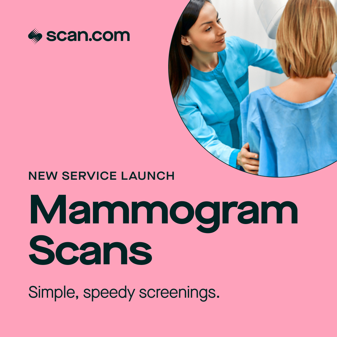October is Breast Cancer Awareness month, and we're acting to detect breast cancer earlier with our new Mammogram Screenings 🩷 This newly launched service is available for women aged 40+, who can now book annual mammograms for their peace of mind. uk.scan.com/services/priva…