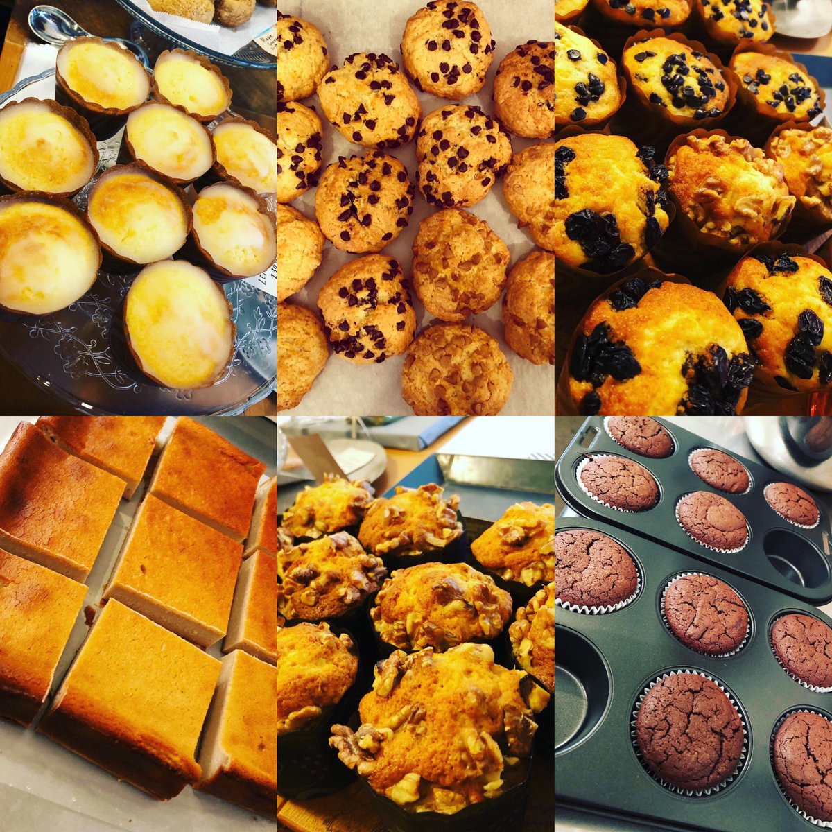 雨のおかげで焼き菓子ほぼ残っていますのでお仕事終わりにお持ち帰りしていただけると喜びます🥹✨