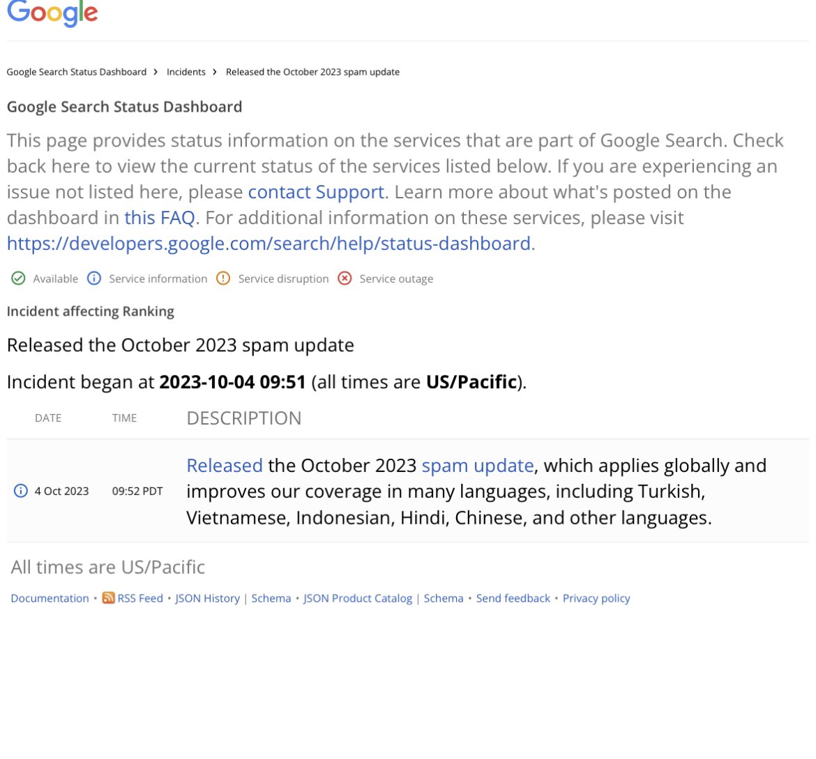 vrushaliketkar's tweet image. There we go again! Google keeps them coming!
😂😂😂
#GoogleAlgorithmUpdates #HCU #Spamupdate #Nichewebsites #SEO