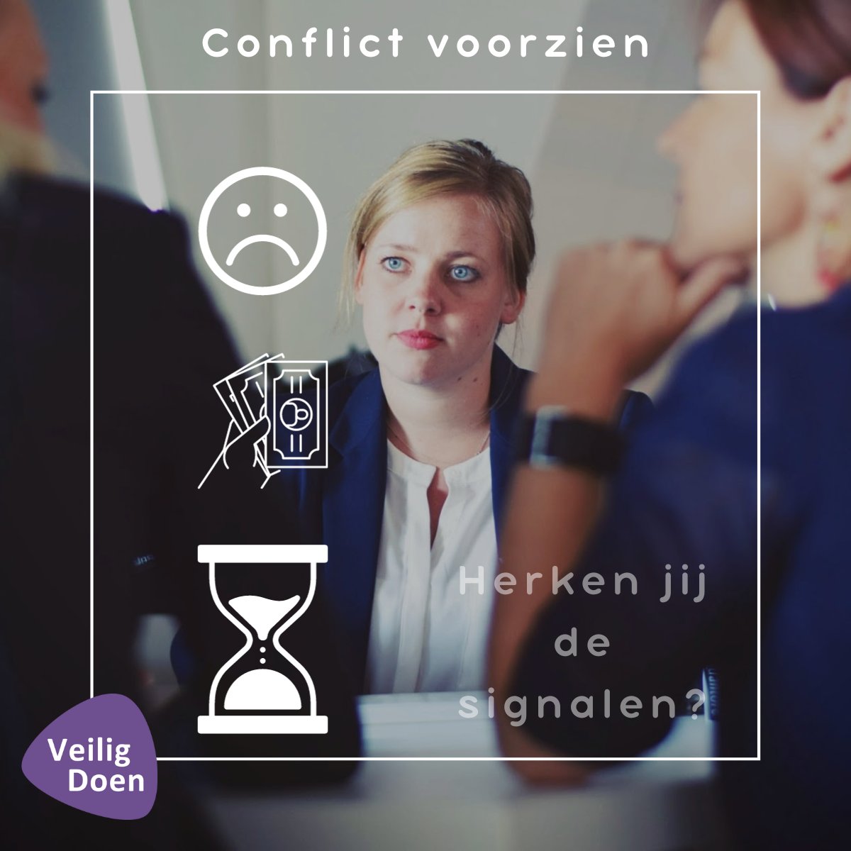 Zie conflict aankomen🧐

Een ondernemer zit nooit te wachten op conflict. Ben daarom waakzaam op signalen om het probleem aan te zien komen.

Uitstellen of niet nakomen van afspraken
Weigering om geleverde producten te betalen
..

Benieuwd naar de rest? Bekijk onze LinkedIn post!