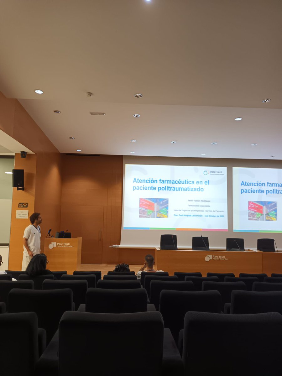 Atenció al Pacient Politraumàtic Parc Taulí (@politraumatauli) on Twitter photo Hoy tenemos sesión en el grupo de trabajo sobre lo que aporta la Atención Farmacéutica en el PPT a cargo de <a href="/JaviRamos23/">Javi Ramos Rodriguez</a>
Podréis seguirla o verla en diferido en el siguiente enlace: youtube.com/live/47s-o8N7k… Hoy tenemos sesión en el grupo de trabajo sobre lo que aporta la Atención Farmacéutica en el PPT a cargo de <a href="/JaviRamos23/">Javi Ramos Rodriguez</a>
Podréis seguirla o verla en diferido en el siguiente enlace: youtube.com/live/47s-o8N7k…