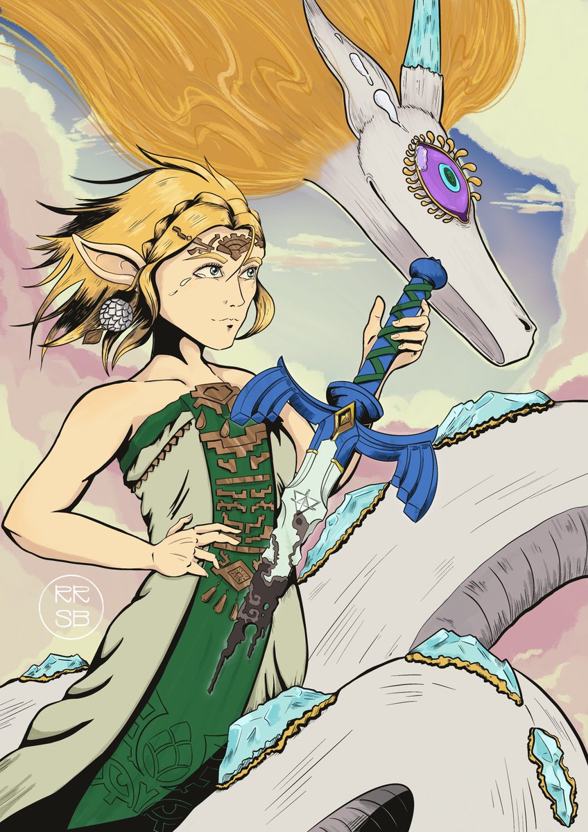 SweetChaotik's tweet photo. Fanart de Zelda de Tears of the Kingdom.
Tellement de temps que je voulais le faire !

#Zelda #zeldafanart #ZeldaTearsOfTheKingdom  #ZeldaTOTK https://t.co/AMGuqS6XKn