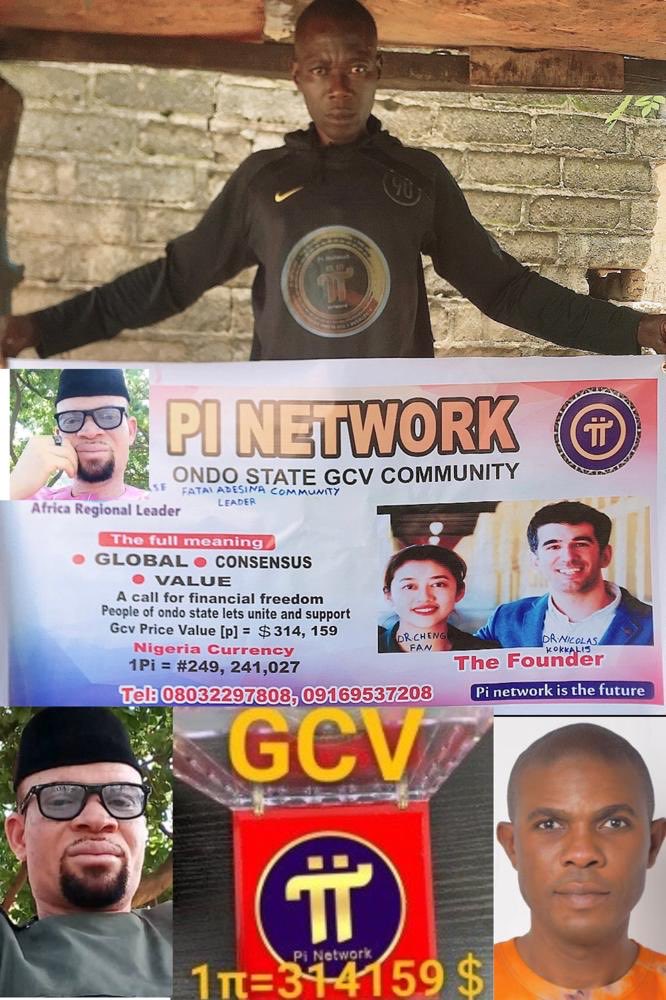 FataiAdesina14's tweet photo. My people pioneer in Ondo State This is AWARENESS pi network please let join together to supporting GCV 314,159$ that is 1pi don’t sell your pi pi network is our future https://t.co/vVF3jUyJwR