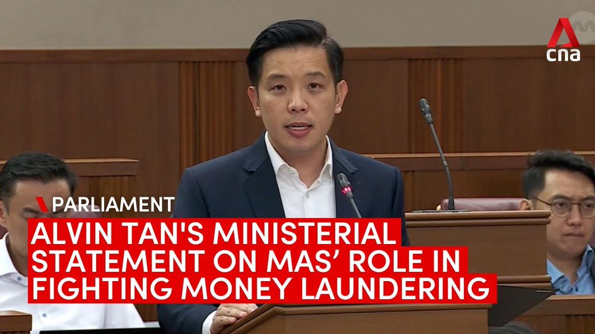 🇸🇬 Minister Alvin Tan shares insights on Singapore's unwavering commitment to a robust Anti-Money Laundering regime. From prevention to global cooperation, Singapore stands firm in maintaining its trusted status in the financial world. aml.bz/3ZPSmMb