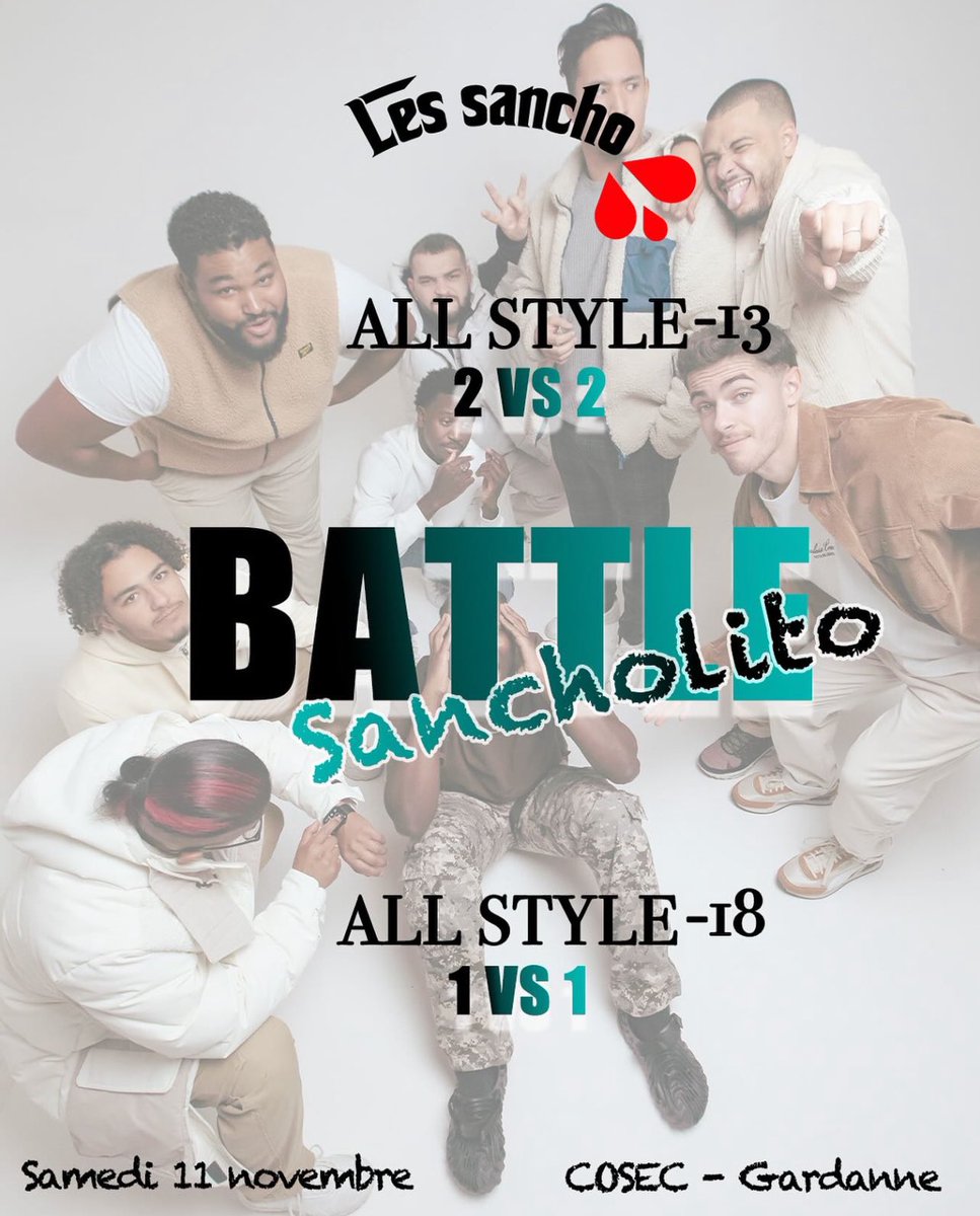 LesSanchoOff's tweet photo. Battle Kidz #hiphop https://t.co/U82HEfHZJK