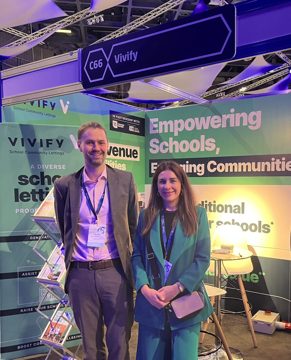 Looking forward to a fab day at <a href="/CSTvoice/">Confederation of School Trusts</a> conference! Come and meet me and <a href="/Rob_Education/">Rob Aitken</a> on stand C66 <a href="/vivifyvenues/">Vivify | School Lettings</a> 💚 #belonging #cst #schoollettings