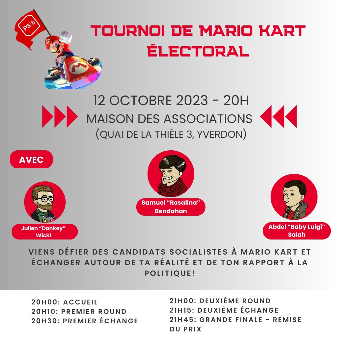 Comment pousser les jeunes aux urnes? Question fondamentale posée par <a href="/AgatheSeppey/">Agathe Seppey</a> dans <a href="/LeTemps/">Le Temps</a>. Le PS y répond à sa manière en organisant une soirée qui mélange détente et discussion. L'enjeu central: ne pas sacrifier le fond à la forme! #EF2023