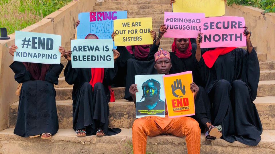 AbbaM_Abiyos's tweet photo. Dear Coward Arewa people, 

More than 100 lives are missing everyday but you are scared to march out streets and demand immediate action from the government.

Bandits are getting stronger every day, I pity my Arewa people whenever Bandits start using bombs like Boko Haram to bombard our houses, mosques, markets and schools. No one is safe until everyone is safe. 

Keep murmuring and whistling online, if proper action not taken one day it will definitely reach you in your bed.

#BringBackOurGirls #BringBackFugusGirls #EndKidnappinginArewa #SecureNorth