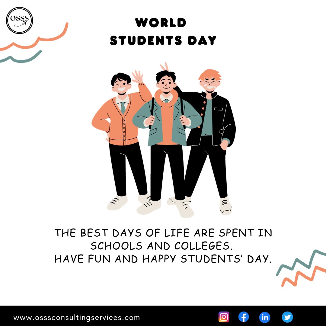 osssconsulting's tweet image. On this special day, let's honor the potential, creativity, and dreams of our future leaders. Education is the key that unlocks a world of possibilities, and it's our responsibility to nurture and empower the students of today for the challenges of tomorrow. #OSSSConsultancy