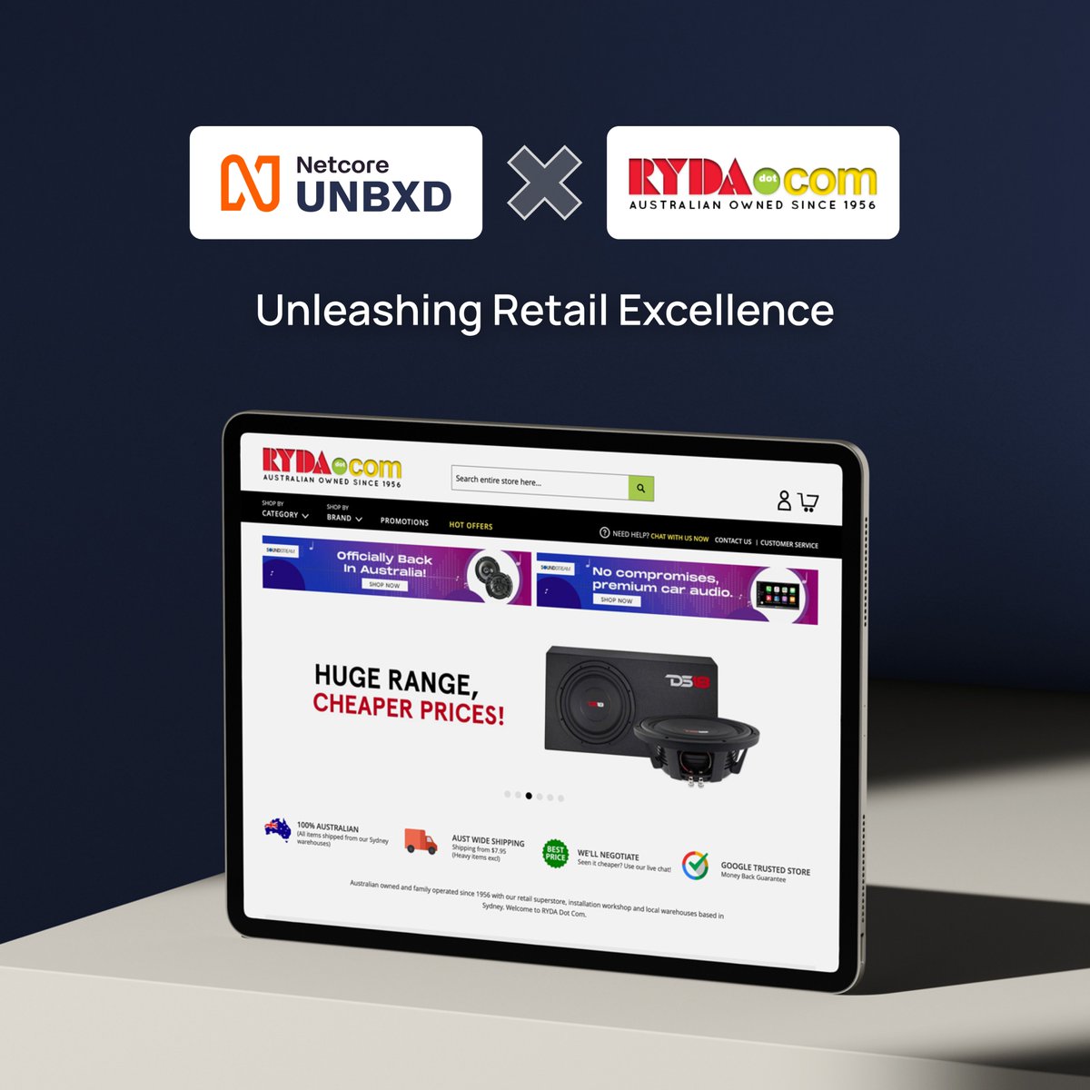 Netcore Unbxd tweet media