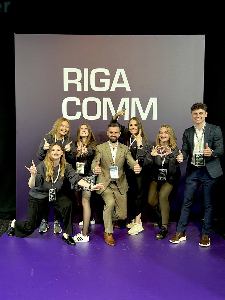 DocLogix's tweet image. Team DocLogix is in #Riga today! 🤘 Visit our booth at the @RigaComm, where we can discuss how to increase your business efficiency through #digitalization. 💻