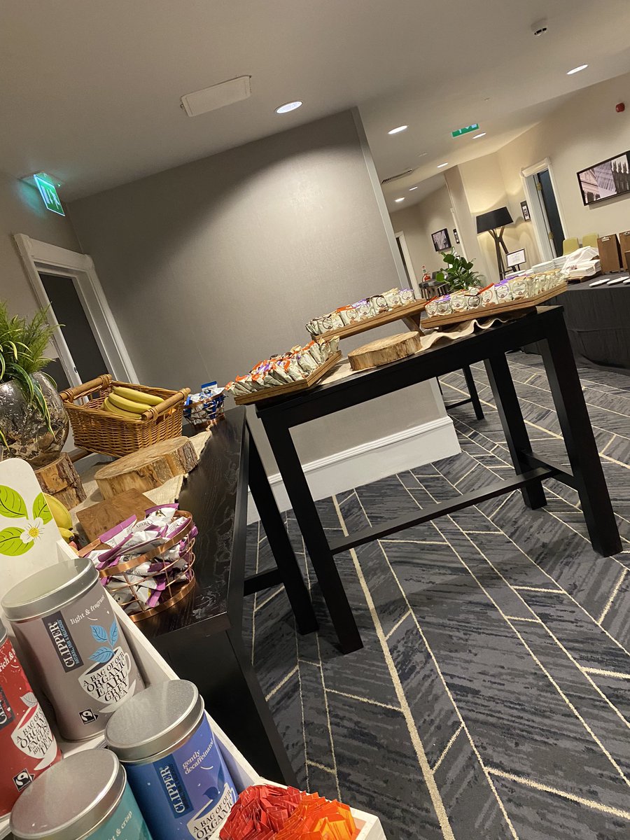 ambogemma's tweet image. First things first coffee and an Epic conference bag! #pcpc2023