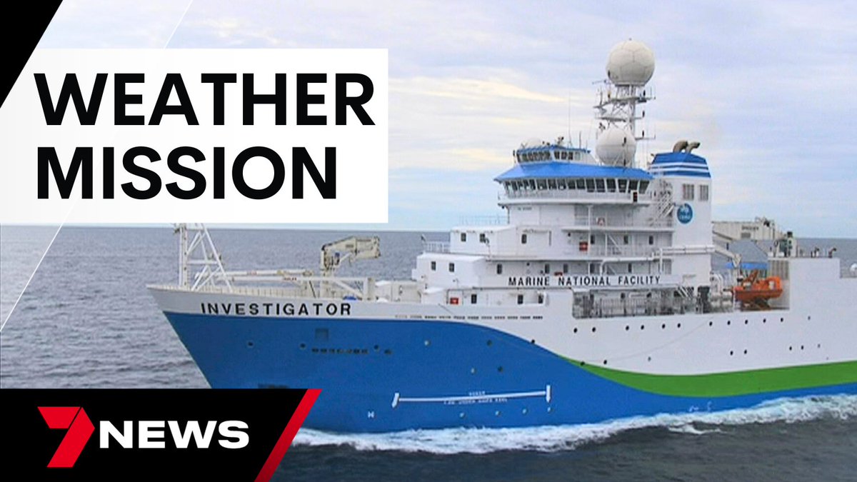 A team of Sydney scientists is preparing to head offshore to better understand Australia's wild weather. Along the way they'll gather evidence that could influence future forecasts, fishing rules and even maritime warfare. youtu.be/mSdrSfaxuPo <a href="/TomHartley_7/">Tom Hartley</a> #7NEWS