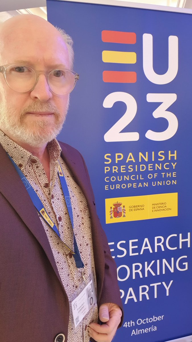 PacoColomer's tweet image. En Almería presentando el Sistema Español de Ciencia, Tecnología e Innovación #SECTI a los Consejeros Europeos de Investigación @eu2023es y pronto visitaremos @psaciemat y @ObsCalarAlto, excelentes Infraestructuras Científico-Técnicas Singulares #ICTSnews @ESFRI_eu @ERIC_forum