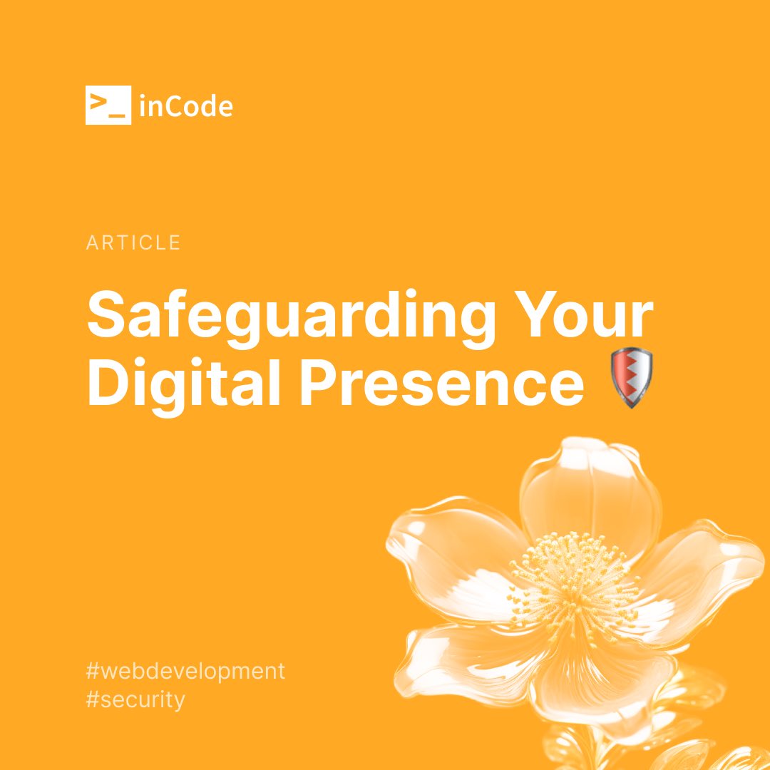 inCode_Systems's tweet image. 🌐 Security should be an ongoing process, not an afterthought. As the digital landscape evolves, so do security threats. Stay informed and proactive.
Join the discussion on web and mobile development security! Share your tips and experiences in the comments below. 👇
#WebSecurity