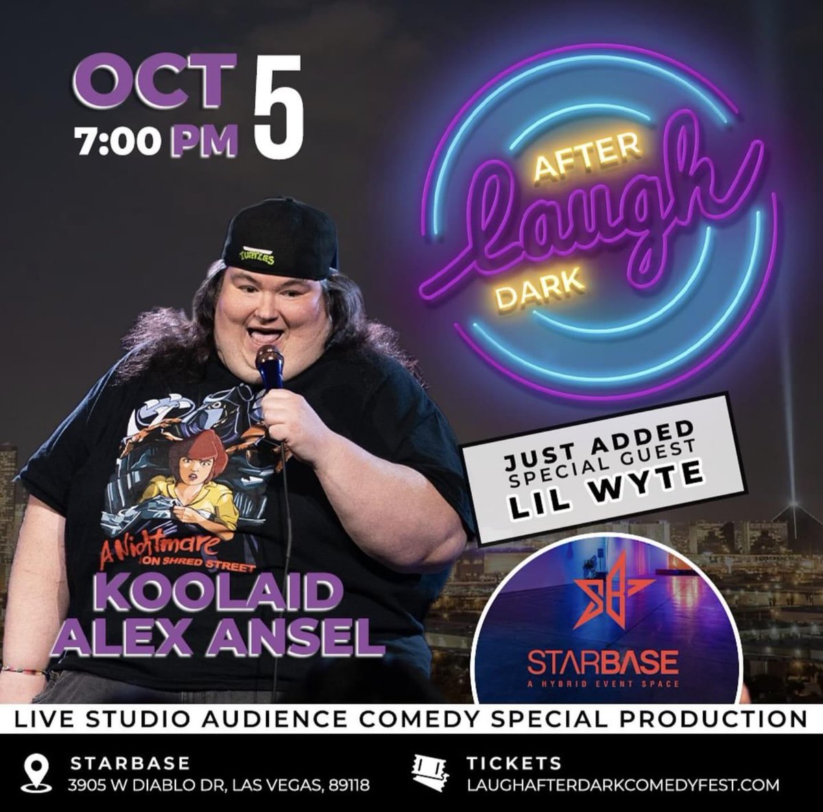 Hours away from this! Memphis Rap ICON, Three Six Mafia Family Member, Lil Wyte will be there to intro me. This is getting ridiculous. Hope to see ya there.