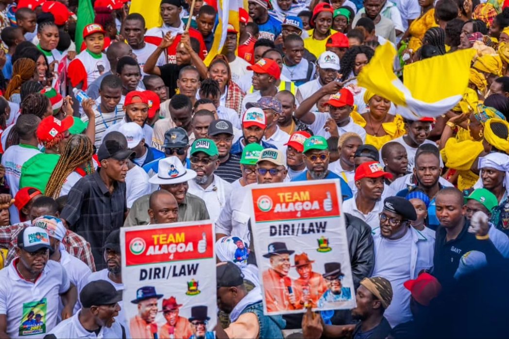 fidelisizonkeme's tweet photo. NEMBE SAYS "YES" TO PROSPERITY

Support #DiriLaw2023 for continuity and lasting prosperity.

#talktourown #makebayelsabeta #prosperityfrontiers https://t.co/fd6tWjYKTs