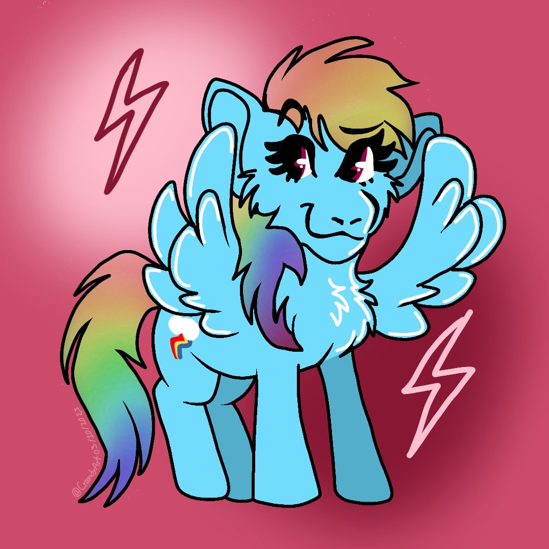 CrandyArt's tweet photo. Día #3 Fandom 🌈💙💖🦄✨
 [#Inktomico #AtomoNetwork #AtomiKO] https://t.co/hW0F9PYBLy