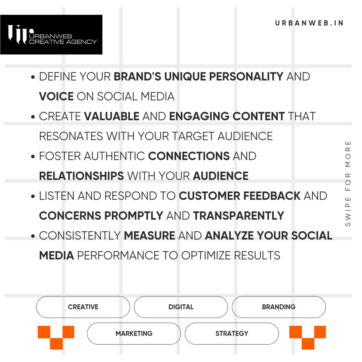 UrbanWeb_'s tweet photo. The Key To Digital Success ⚡️
.
.
.
#digitalmarketingagency #digitalmarketinginindia
#branding
#webdesign
#socialmediamarketing
#contentcreation
#copywriting
#videoproduction
#advertising
#mediaplanning 
#marketingtips
#inspiration
#creativity
#urbanweb #urbanwebcreativeagency https://t.co/ytKunknIV5