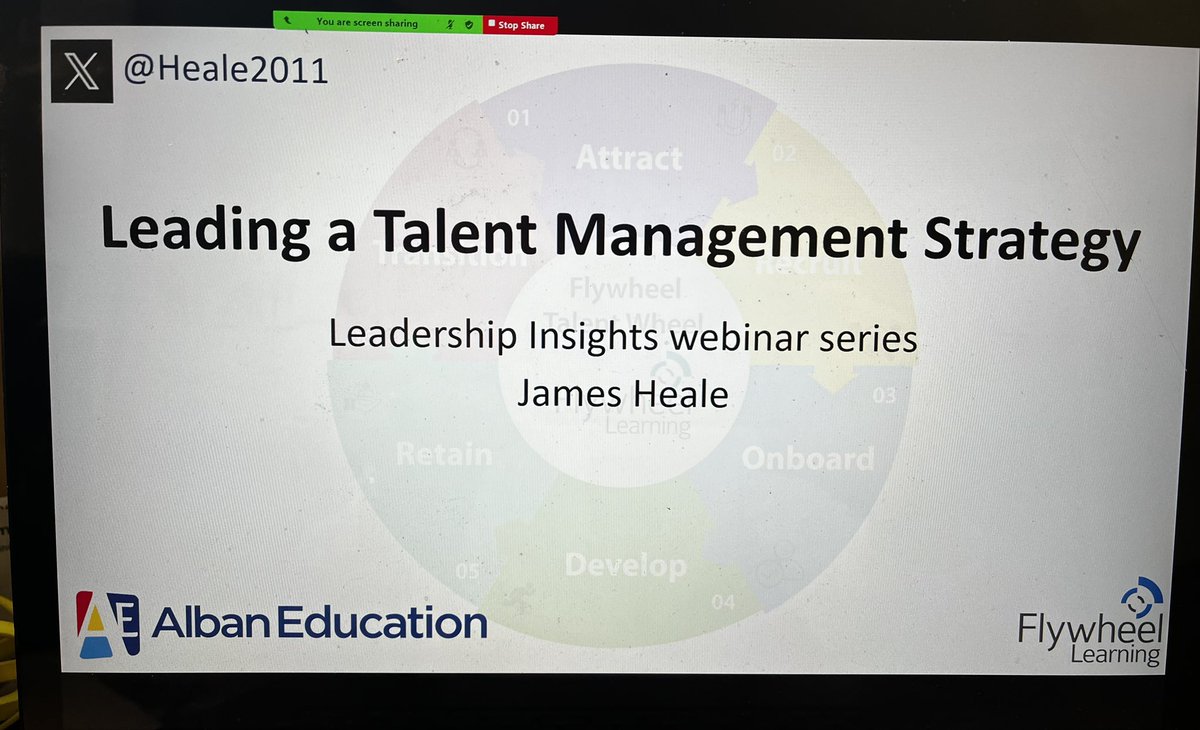 Heale2011's tweet photo. Leadership Insights breakfast session for @AlbanTSH this morning on how to develop a Trust/ School-wide talent strategy. Recruitment &amp; Retention is THE burning platform in educ right now. How can we exert some agency over a complex, sticky issue? Practical ideas &amp; provocations https://t.co/4ovL5WzVFO