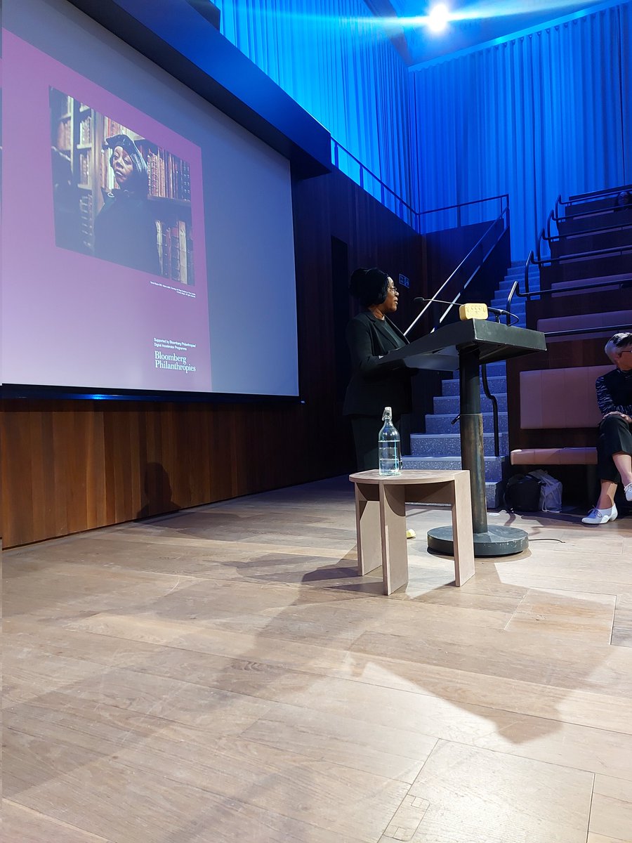 Last night's lecture by the brilliant Sonia Boyce RA, where she talked about the importance of ensuring spaces for open-ended creative play and improvisation - the last in our series of Artists on Art lectures <a href="/royalacademy/">Royal Academy</a> exploring art-making, art education &amp; creativity now