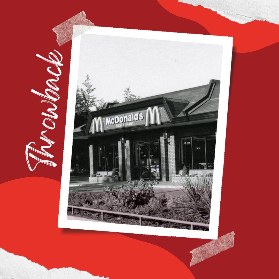 Today’s Throwback is from the year McDonald's opened it's very first drive thru restaurant in the UK, but what is the year?
