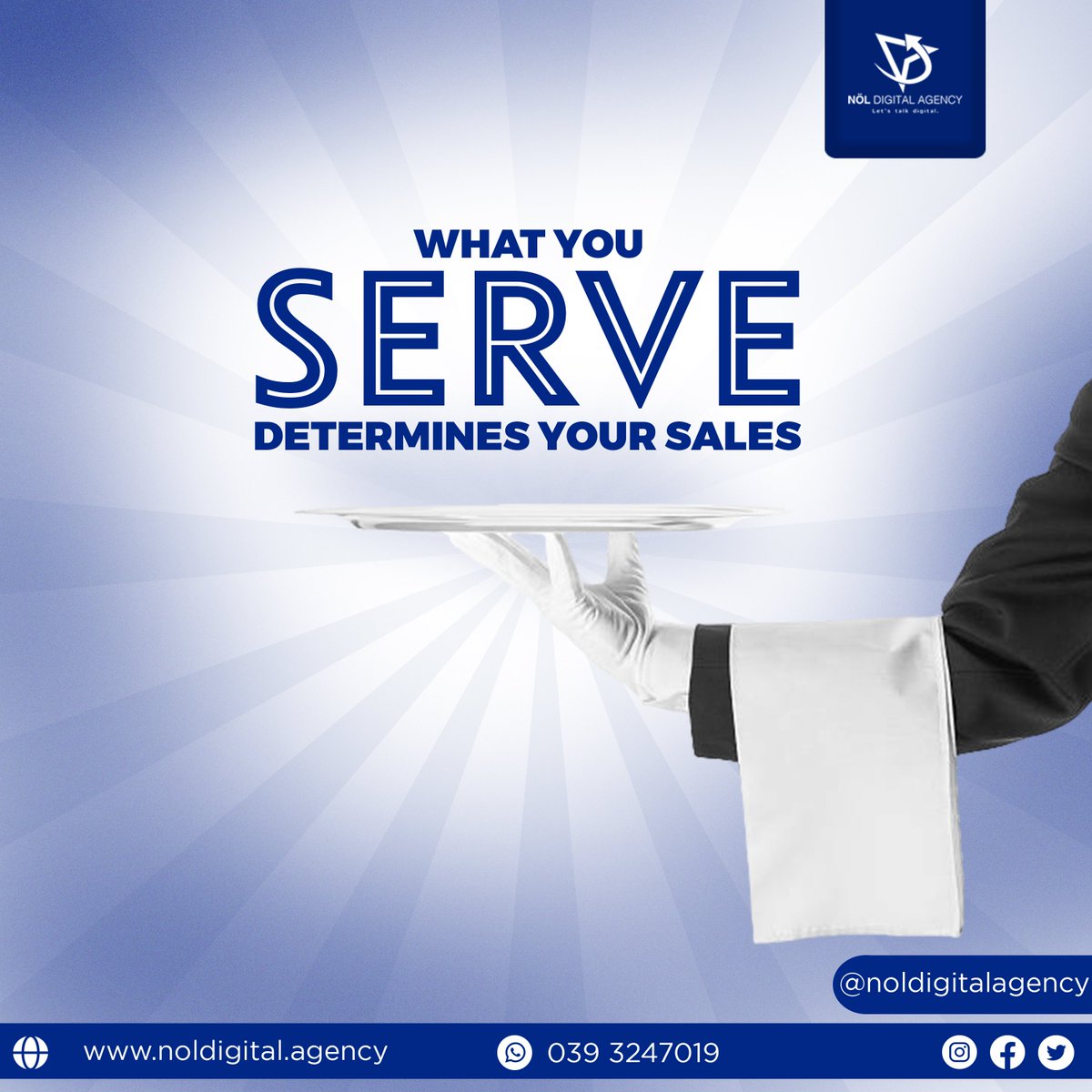 Nol_digital_ug's tweet photo. “What you serve determines your sales.”

#noldigitalagency #digitalagency #digitalmarketing #DigitalMarketing #missions #OnlineMarketing #SEO #SocialMediaMarketing #PPC #ContentMarketing #InfluencerMarketing #EmailMarketing #AffiliateMarketing #MobileMarketing #VideoMarketing https://t.co/cU6fkBEPy7