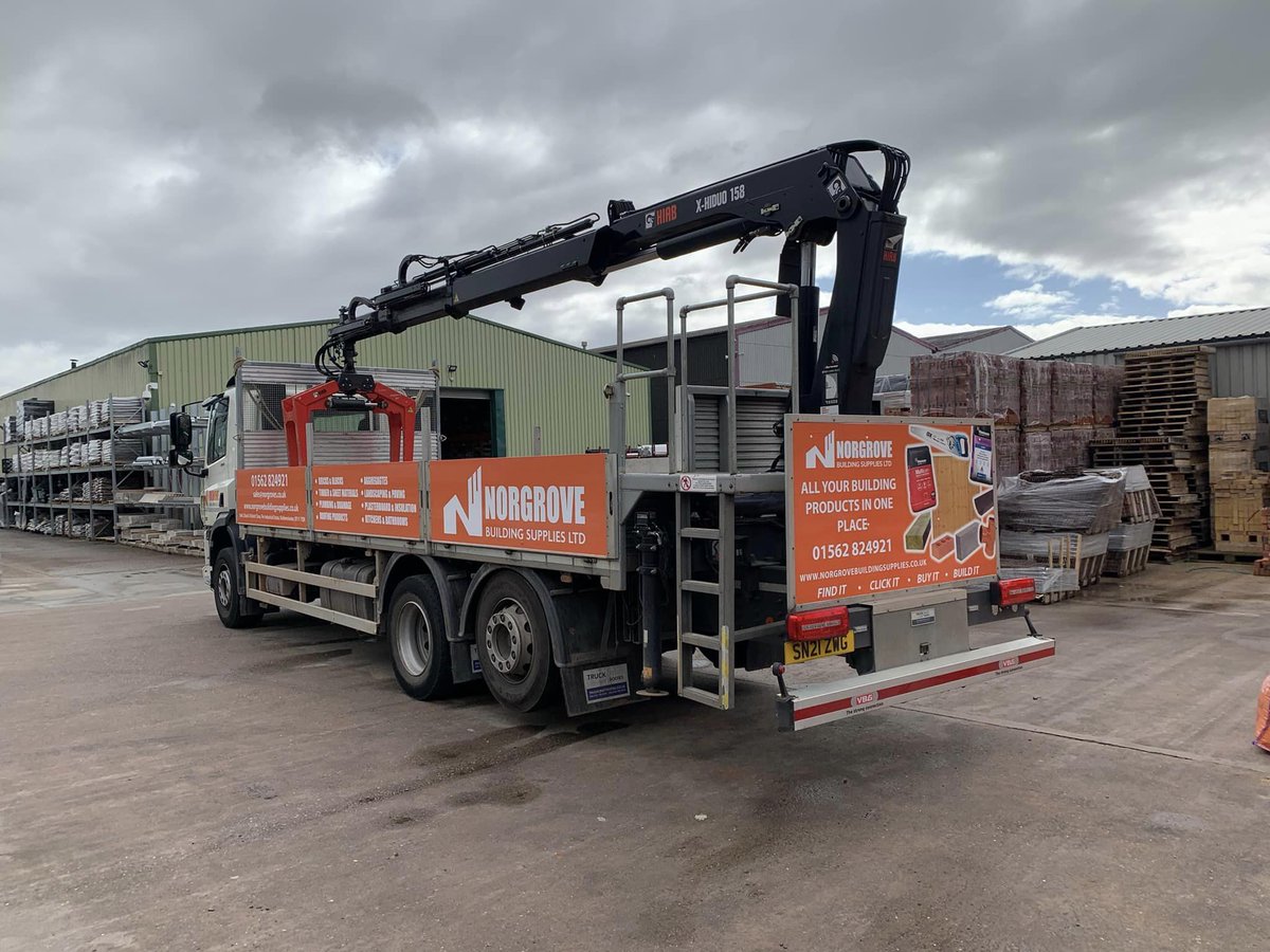 NorgroveBuild's tweet photo. Delivering your building materials for your projects! 🧱
Give us a call today to book in your delivery - 01562 824921 📞 https://t.co/jC2Si0JXXz