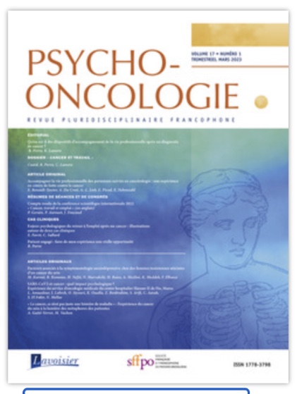 📃 L’hypnose en oncologie pédiatrique 📃 ➡ La publication in Psycho-Oncologie, d'Audrey Vanhaudenhuyse, Promotrice @televie @UniversiteLiege , Charlotte Grégoire, Collaboratrice scientifique @frsFNRS @UniversiteLiege, et al., : hdl.handle.net/2268/305623 #cancer #hypnose