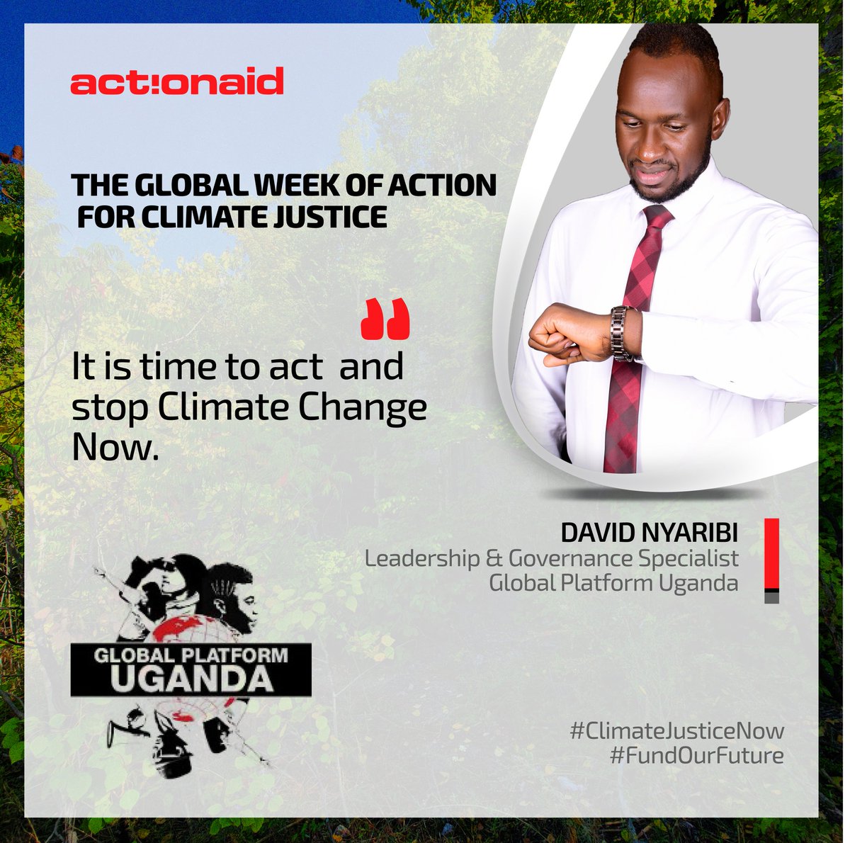 Today's Action brings Tomorrow's Success..... we must Act today and Save the planet. #FundOurFuture #ClimateActionNow #ClimateJustice @ActionAid @actionaiduganda @EUinUG @global_uganda @ReaganMwebaze0 @COP28_UAE @usmissionuganda