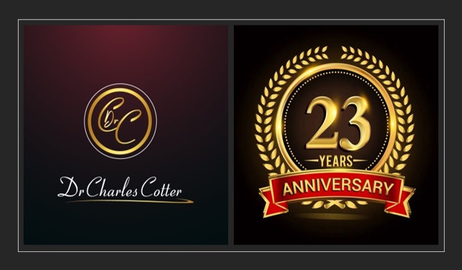 I recently celebrated my 23rd anniversary, as a Blended Learning Practitioner, in the African L&D industry.

#CharlesCotterPhD
#TheAfricanMaverick
#TrainingFacilitator
#ConferenceSpeaker
#BlendedLearningPractitioner
#Trainer
#Training
#TrainwithCharlesCotter