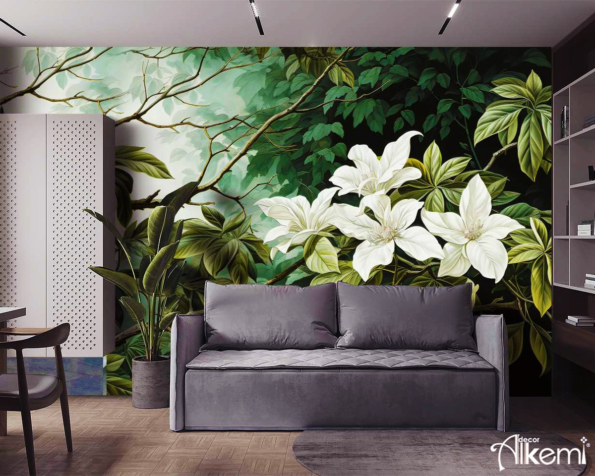 AlkemiD's tweet photo. In the heart of the tropics, where sunlight cascades,
Where vibrant hues meet in mysterious shades,
There lies a canvas of nature's own design,
A mural of splendor, a masterpiece divine.

#myhome #decor  #homedecor #interior #interiors  #homedesign  #instadecor  #instahome https://t.co/rwkUXJ2MeF