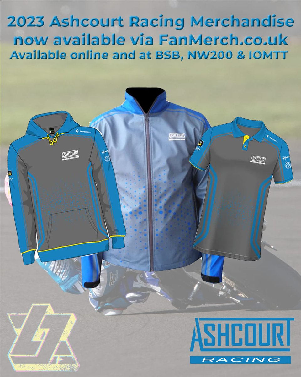 🚨HALF PRICE SALE🚨 50% OFF Ashcourt Racing clothing now on the @UKFanMerch website! Get your order in while stocks last!!