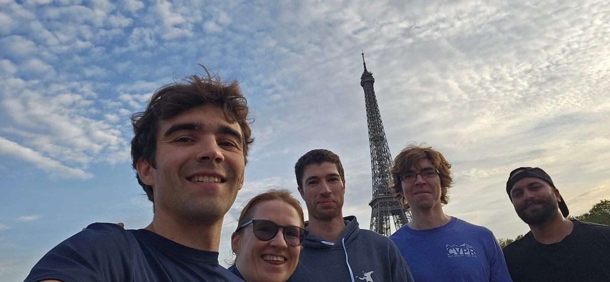 Another nice run this morning before the conference. #ICCV2023