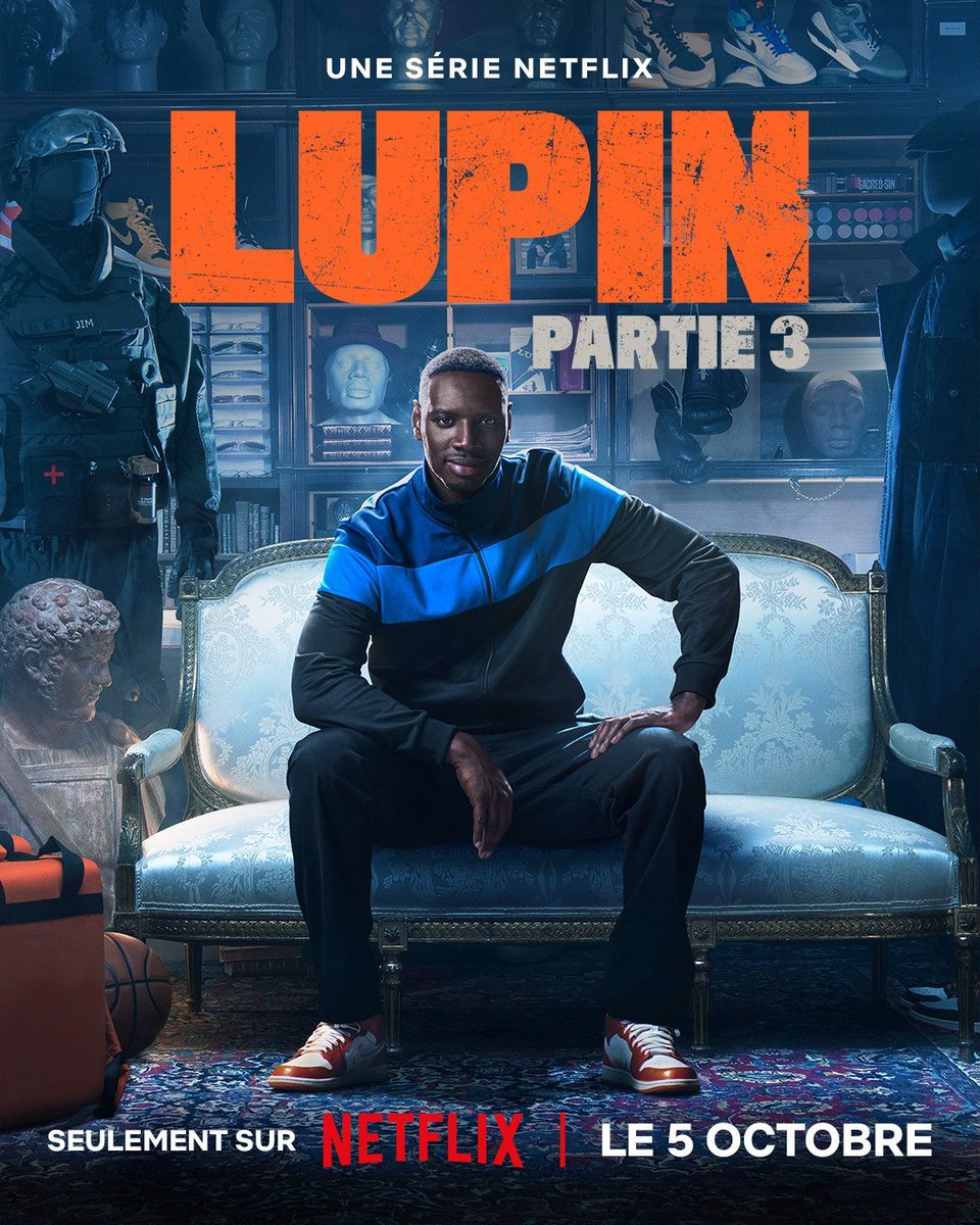 SeriesUpdateFR's tweet photo. La saison 3 de Lupin est disponible sur Netflix. https://t.co/1Q36CtbFW7