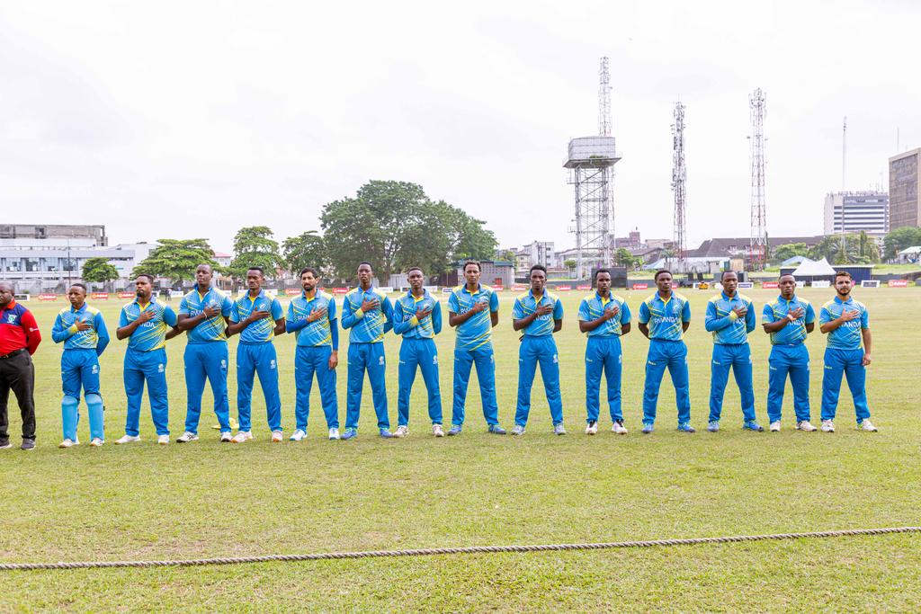 RwandaCricket's tweet photo. Today 🇷🇼🏏Rwanda will play the  2nd game  against Ghana @ 3:15pm KGL Time &amp; 2:15  Lagos Time, Let's do this! #WestAfricaTrophy https://t.co/4Jh78TeQop