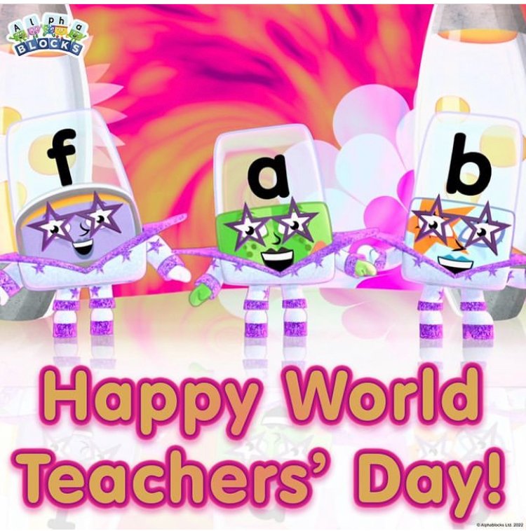 Dear teachers, we think you are simply f-a-b 🌟 Add a shout out to your favourite teachers in the comments. Happy #worldteachersday