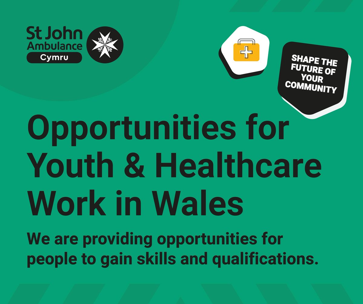 SJACRhyl's tweet photo. Interested in working with young people, gaining skills, completing qualifications such as a L2 and L3 in Youth Work and learning more about first aid? 

Become a volunteering legend and get in touch with us today @SJACymru or register at https://t.co/zEtP0JHmxA to find out more https://t.co/y5wAAmSIbs