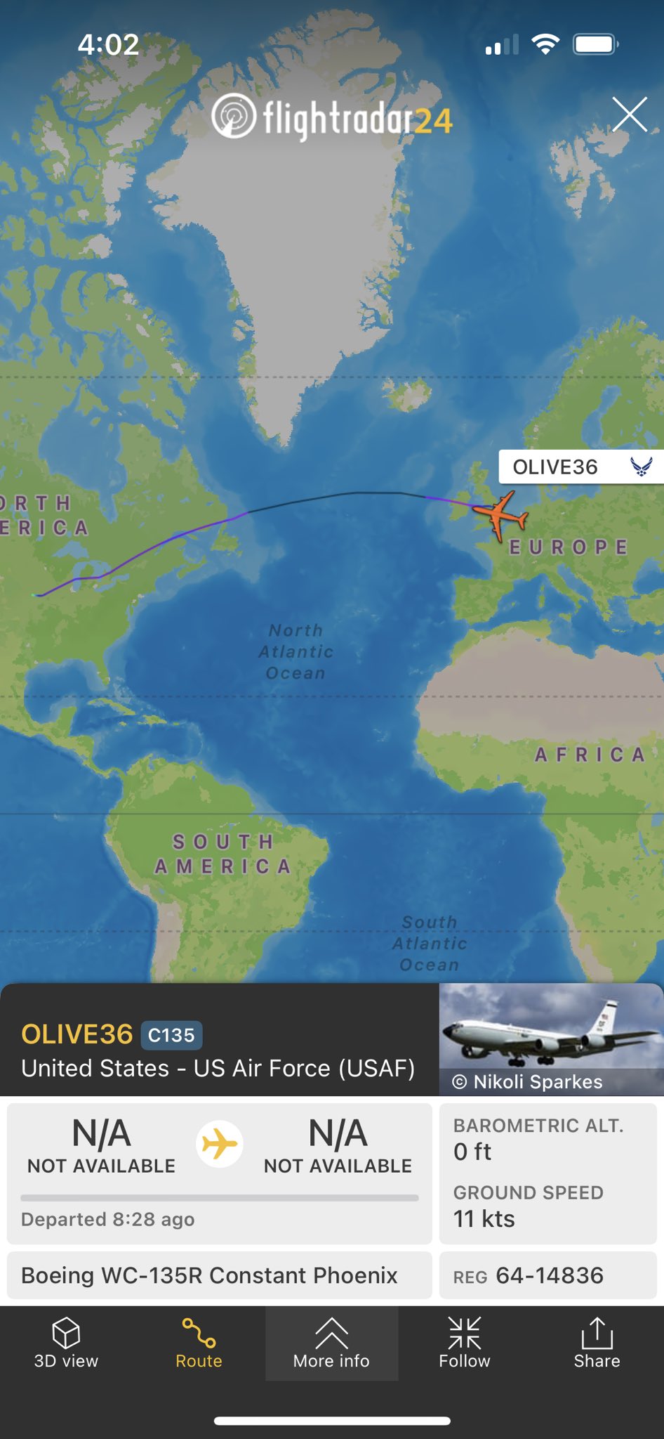 Flightradar24 on X: Google Earth 3D/Cockpit view from Solar