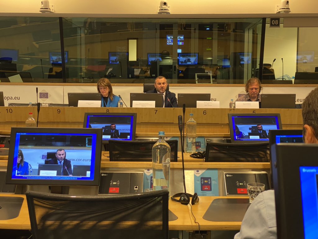 AlianoAbbasi's tweet photo. I was at the EU Committee of Regions #EU_CoR Brussels, consulting the Integration EU Policy and Innovation for the Green Digital Transition. Thanks to #ECR_CoR and Mr Andrea Putzu the rapporteur to chair the meeting and I’ll send my proposal to adopt in his committee’s report https://t.co/x5Yg4hsrNs